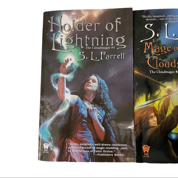 Holder of Lightning & Mage of Clouds The Cloudmages 1 & 2 S.L. Farrell Paperback - Picture 2 of 9